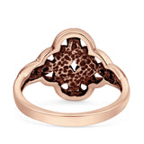 Celtic Ring Oxidized Band Solid 925 Sterling Silver Thumb Ring (14mm)