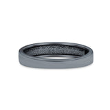 Sunset Ring Oxidized Band Solid 925 Sterling Silver Thumb Ring (5mm)