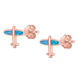 airplane earrings