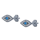 Evil Eye Stud Earrings 