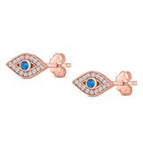 Evil Eye Stud Earrings 