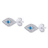 Evil Eye Stud Earrings 