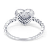 14K Gold 0.32ct Round 8.4mm G SI Promise Diamond Engagement Wedding Ring