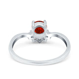 Art Deco V Chevron Engagement Ring Round Simulated Cubic Zirconia 925 Sterling Silver