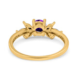 Marquise Wedding Ring Simulated Cubic Zirconia 925 Sterling Silver