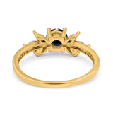 Marquise Wedding Ring Simulated Cubic Zirconia 925 Sterling Silver