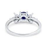 Marquise Wedding Ring Simulated Cubic Zirconia 925 Sterling Silver