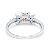 Marquise Wedding Ring Simulated Cubic Zirconia 925 Sterling Silver