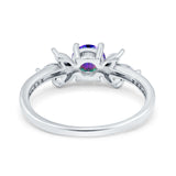 Marquise Wedding Ring Simulated Cubic Zirconia 925 Sterling Silver