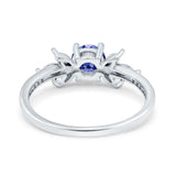 Marquise Wedding Ring Simulated Cubic Zirconia 925 Sterling Silver