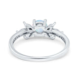Marquise Wedding Ring Simulated Cubic Zirconia 925 Sterling Silver
