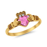 Vintage Style Engagement Bridal Ring Simulated CZ 925 Sterling Silver