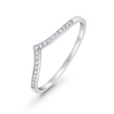 Eternity Wedding Band Ring Simulated Round CZ 925 Sterling Silver