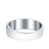 Mountains & Sun Ring Oxidized Band Solid 925 Sterling Silver Thumb Ring (6mm)