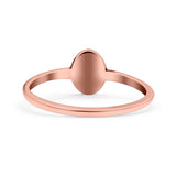 Flowers Ring Oxidized Band Solid 925 Sterling Silver Thumb Ring (6mm)