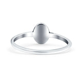 Flowers Ring Oxidized Band Solid 925 Sterling Silver Thumb Ring (6mm)