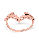 Oxidized Ring Band Solid 925 Sterling Silver Thumb Ring (12.9mm)