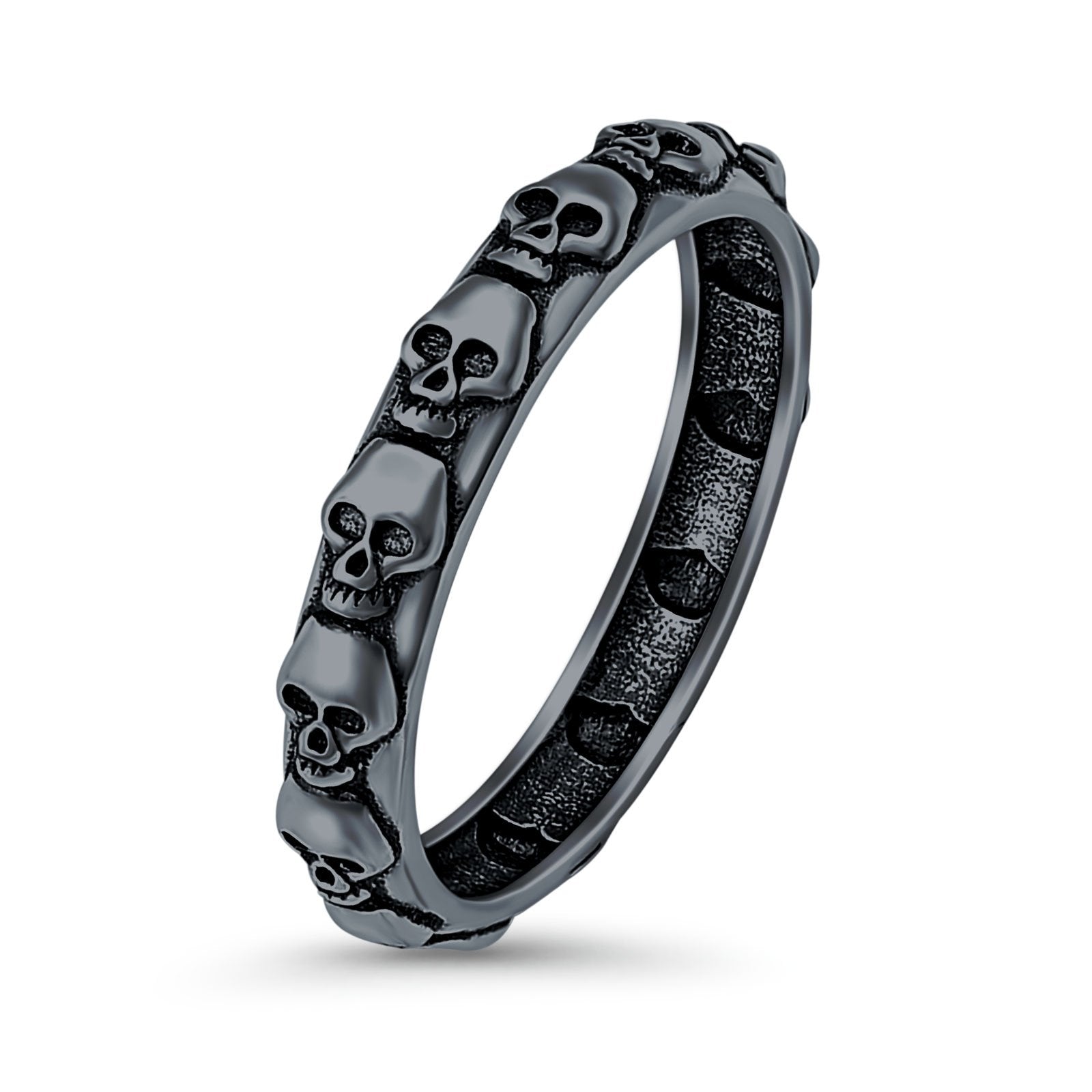 Skull thumb ring deals