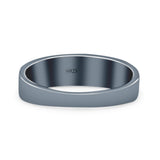 Handmade Vintage Crescent And Full Moon Phases Statement Style Trending Oxidized Band Thumb Ring (5.6mm)