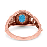 Solitaire Halo Wedding Engagement Ring Round Simulated Cubic Zirconia 925 Sterling Silver