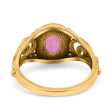 Solitaire Halo Wedding Engagement Ring Round Simulated Cubic Zirconia 925 Sterling Silver