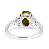 Vintage Style Wedding Ring Marquise Simulated Cubic Zirconia 925 Sterling Silver