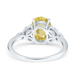 Vintage Style Wedding Ring Marquise Simulated Cubic Zirconia 925 Sterling Silver
