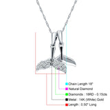 Whale Tail Necklace