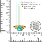 Cushion Cut Celtic Wedding Ring Simulated Cubic Zirconia 925 Sterling Silver