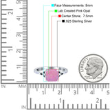 Cushion Cut Celtic Wedding Ring Simulated Cubic Zirconia 925 Sterling Silver