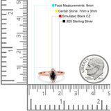 Halo Marquise Engagement Ring Simulated Cubic Zirconia 925 Sterling Silver