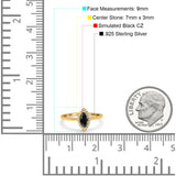 Halo Marquise Engagement Ring Simulated Cubic Zirconia 925 Sterling Silver