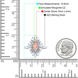 Art Deco Marquise Engagement Ring Cubic Zirconia 925 Sterling Silver