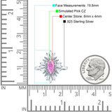 Art Deco Marquise Engagement Ring Cubic Zirconia 925 Sterling Silver