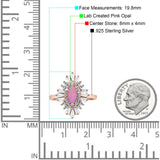 Art Deco Marquise Engagement Ring Cubic Zirconia 925 Sterling Silver