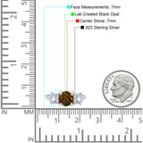 Vintage Style Round Three Stone Ring Cubic Zirconia 925 Sterling Silver