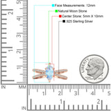 Marquise Split Shank X Ring