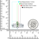 Marquise Split Shank Leaf Floral Ring