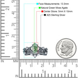 Marquise Split Shank Leaf Floral Ring