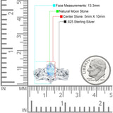 Marquise Split Shank Leaf Floral Ring