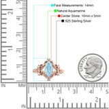 Marquise Filigree Floral Ring