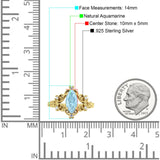 Marquise Filigree Floral Ring