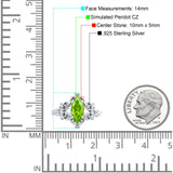 Vintage Style Engagement Ring Marquise Cubic Zirconia 925 Sterling Silver
