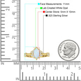 Marquise Halo Beaded Ring Cubic Zirconia 925 Sterling Silver
