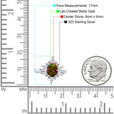 Vintage Style Oval Engagement Ring Simulated Cubic Zirconia 925 Sterling Silver