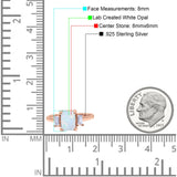 Emerald Cut Art Deco Three Stone Wedding Ring Simulated Cubic Zirconia 925 Sterling Silver