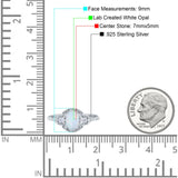 Art Deco Oval Vintage Style Bridal Wedding Engagement Ring Simulated Cubic Zirconia 925 Sterling Silver