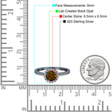 Art Deco Wedding Bridal Ring Halo Round Simulated Cubic Zirconia Stones 925 Sterling Silver