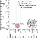 Art Deco Wedding Bridal Ring Halo Round Simulated Cubic Zirconia Stones 925 Sterling Silver