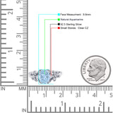 Leaf Style Oval Natural Aquamarine Vintage Engagement Ring